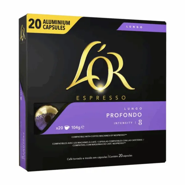L'OR Espresso Lungo Profondo (20 cups)