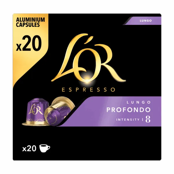 L'OR Espresso Lungo Profondo (20 cups)
