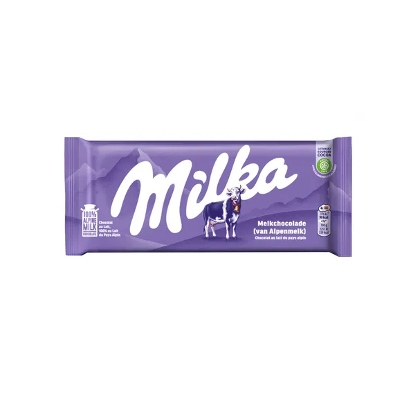 Milka Tablette Alpenmilchschokolade 100gr) (24x - Großhandel