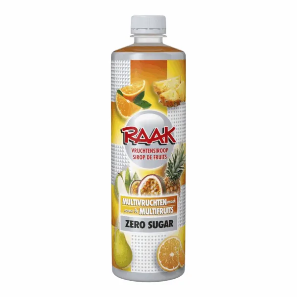 Raak Vruchtensiroop Multivruchten Zero (6x 750ml)