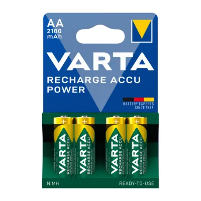 Varta Oplaadbare Batterijen HR6 2100mAh AA (4 stuks)