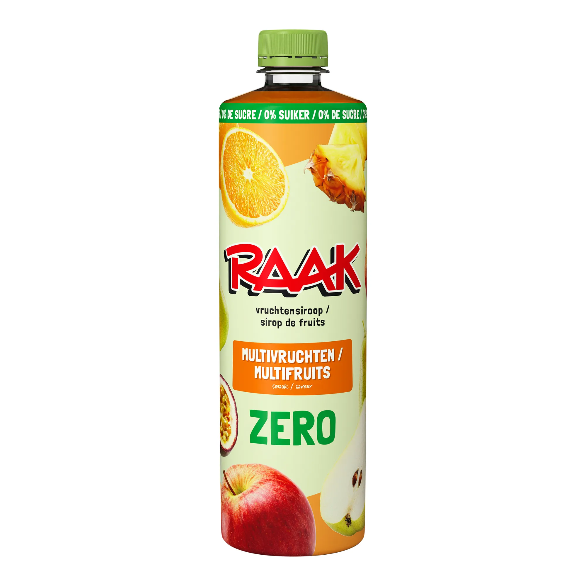Raak Vruchtensiroop Multivruchten Zero (6x 750ml)