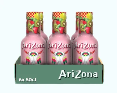 Arizona Kiwi Strawberry Pet (6x 50cl)