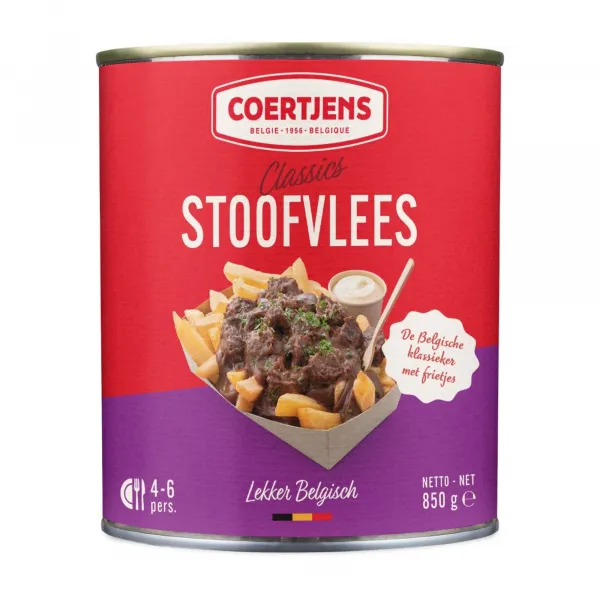 Coertjens stoofvlees (850 gram)