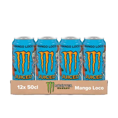 Monster Energy Juiced Mango Loco Blik (12x50cl)