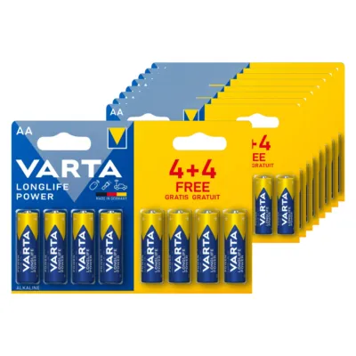 Varta AA Longlife Power LR6 (8 x 20 stuks)