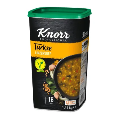 Knorr Turkse Linzensoep (16 liter)
