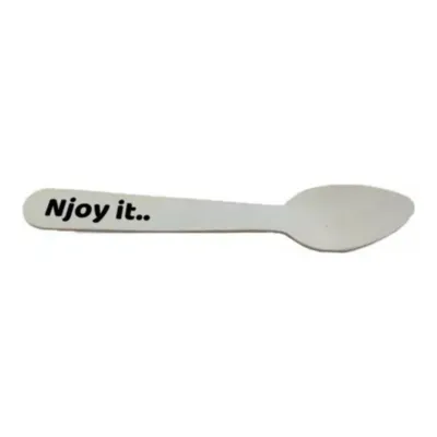 NJOY ijslepeltjes hout bio 14 cm (100 stuks)