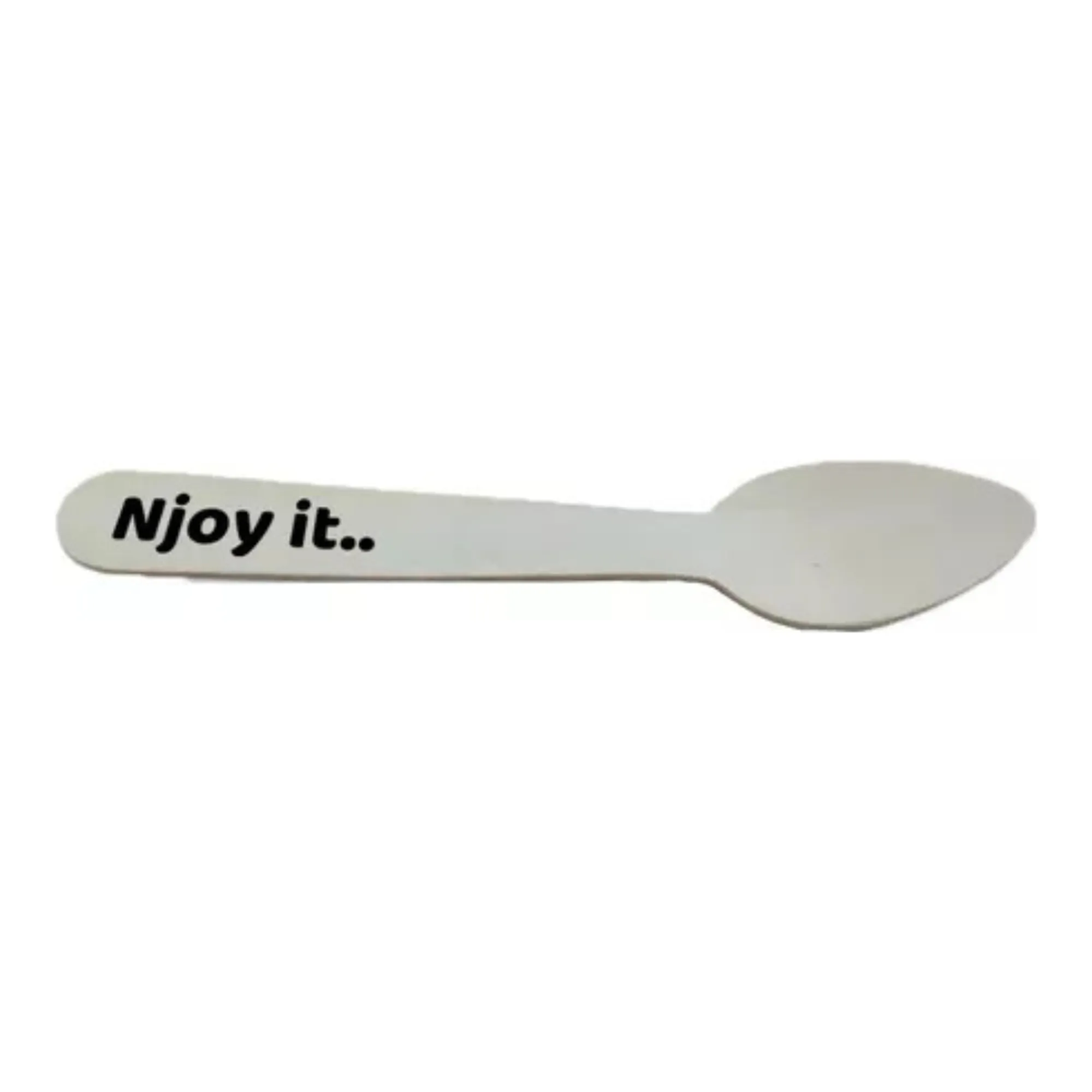 NJOY ijslepeltjes hout bio 14 cm (100 stuks)