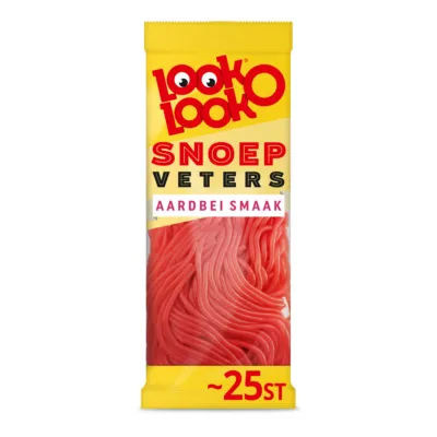 Look-O-Look Snoepveters Aardbei (14x125gr)