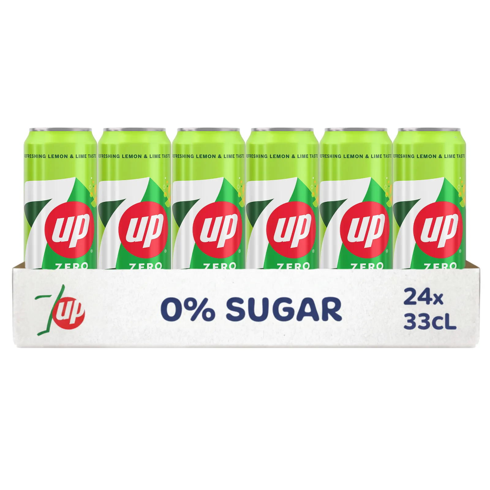 tray 7up blikjes sleek voorkant