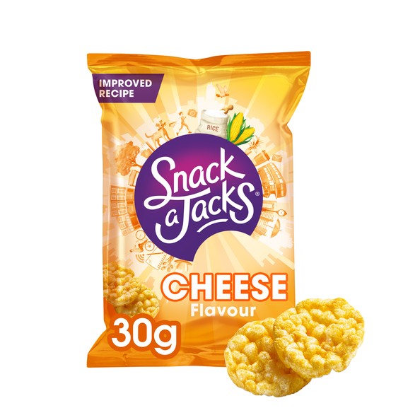 Snack a jacks cheese (8x 30gr) Groothandel Compliment.nl