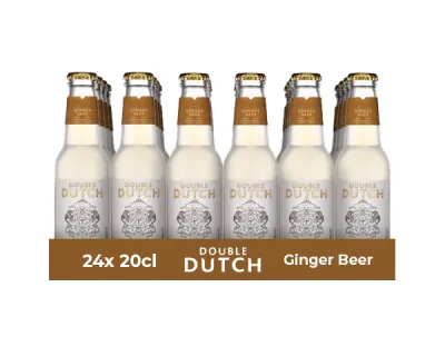 Double dutch ginger beer flesje (24x 20cl)