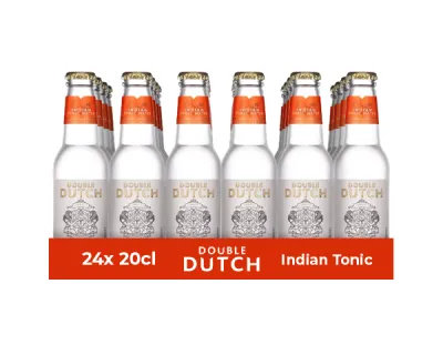 Double dutch indian tonic water flesje (24x 20cl)