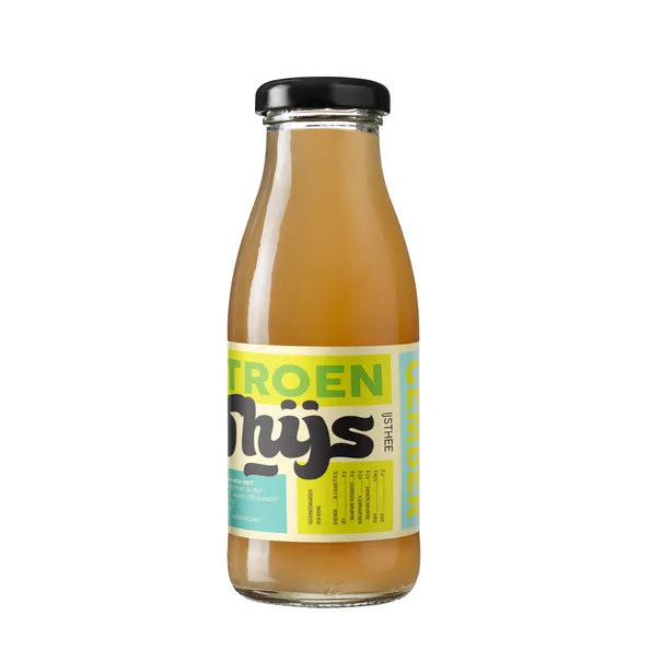 Thijs lemon ginger moringa tea glass bottle (12x 25cl)