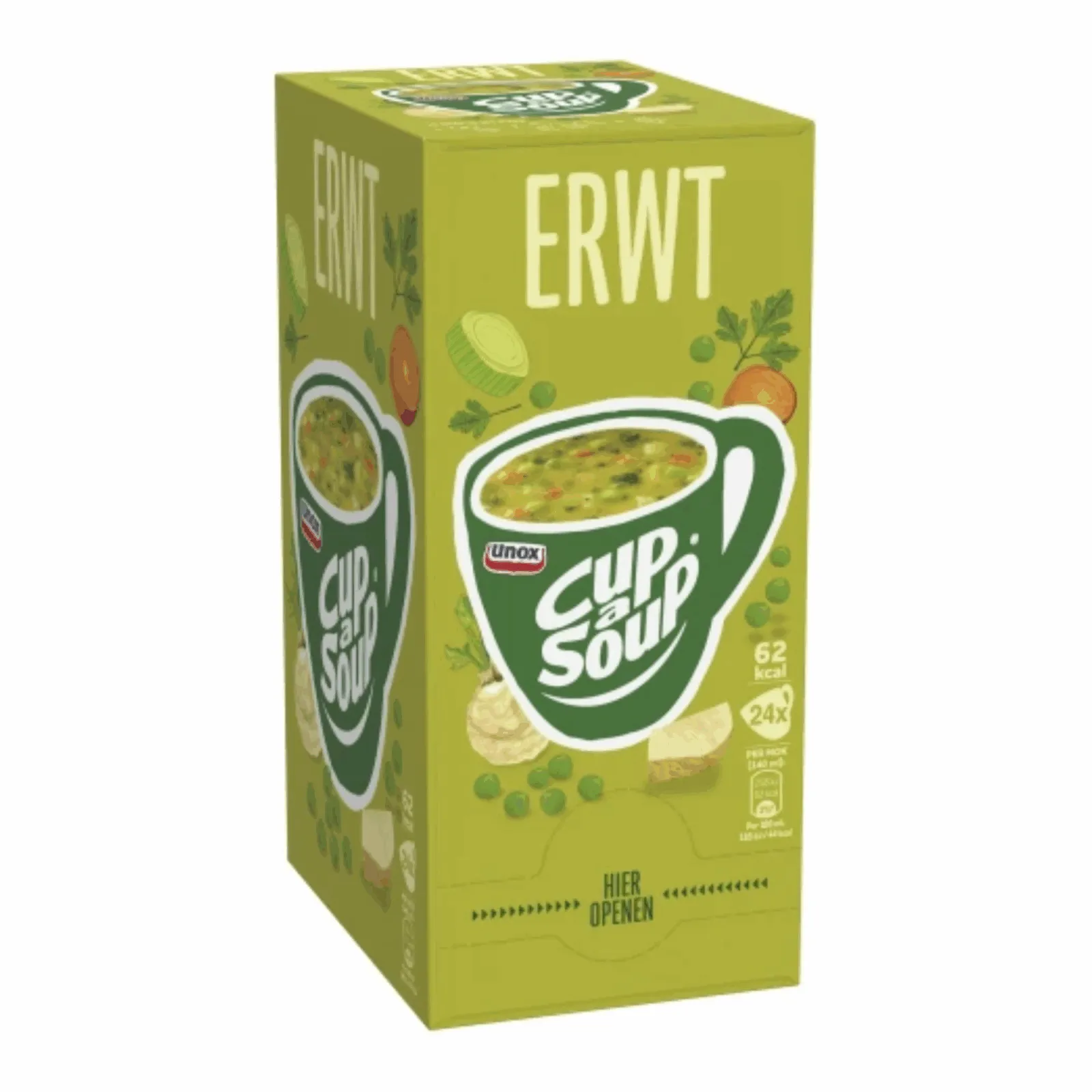 Unox Cup-a-Soup Erwt (24x 140ml)