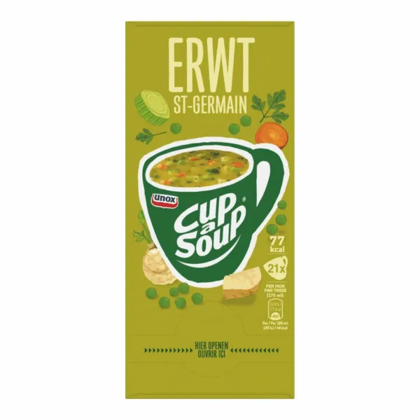 Unox Cup-a-Soup Erwt (24x 140ml)