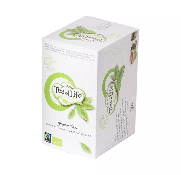 Tea of life fairtrade organic green tea (80x 1,5gr)