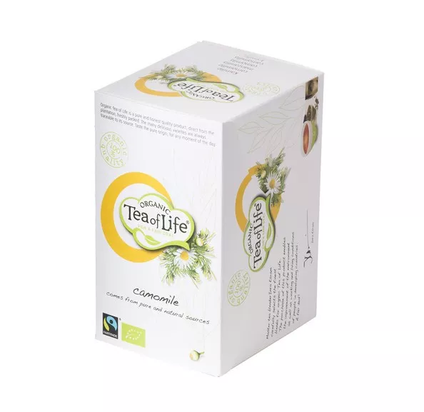 Tea of life fairtrade organic camomile (25x 1gr)
