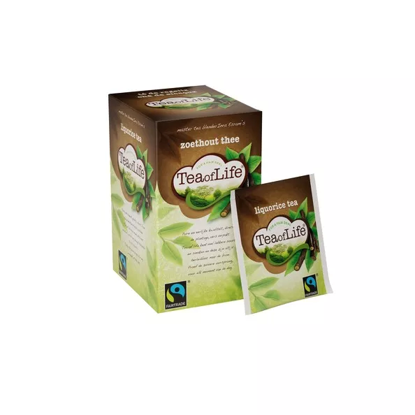 Tea of life green tea liquorice (80x 1,75gr)