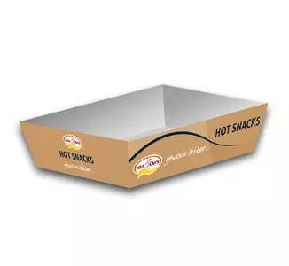 Van oers numéro 6 plateau pour bami nasi 95 x 80 x 25 mm (500 pièces)