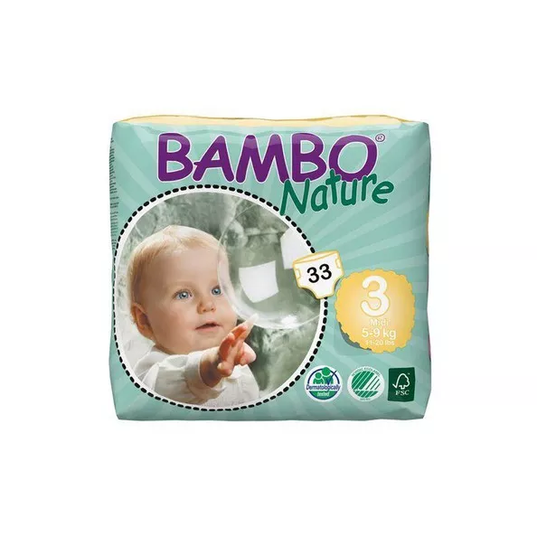 Bambo Couches 3 Midi 5-9 kg pack (33 pièces)