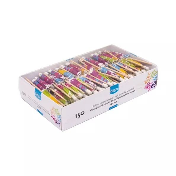 Depa Spieß Sonnenschirmholz 100mm sortiert (150 Stück)