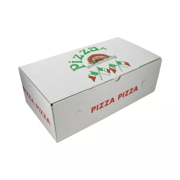 Pizza-Calzone-Box 30x16x10cm Kraft (100 Stück)