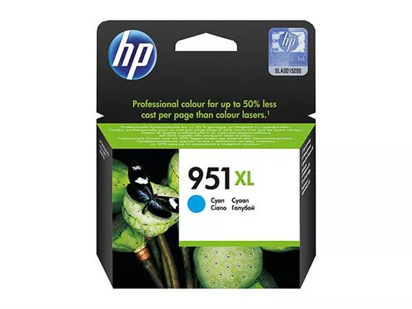 CN046AE HP OJ PRO8100 INK CYAN HC HP951XL 24ml 150