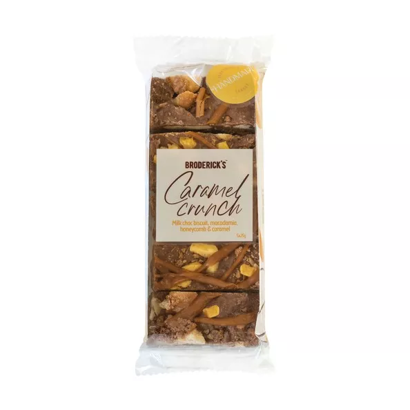 Broderick's caramel crunch (8x 125gr) Groothandel Compliment.nl