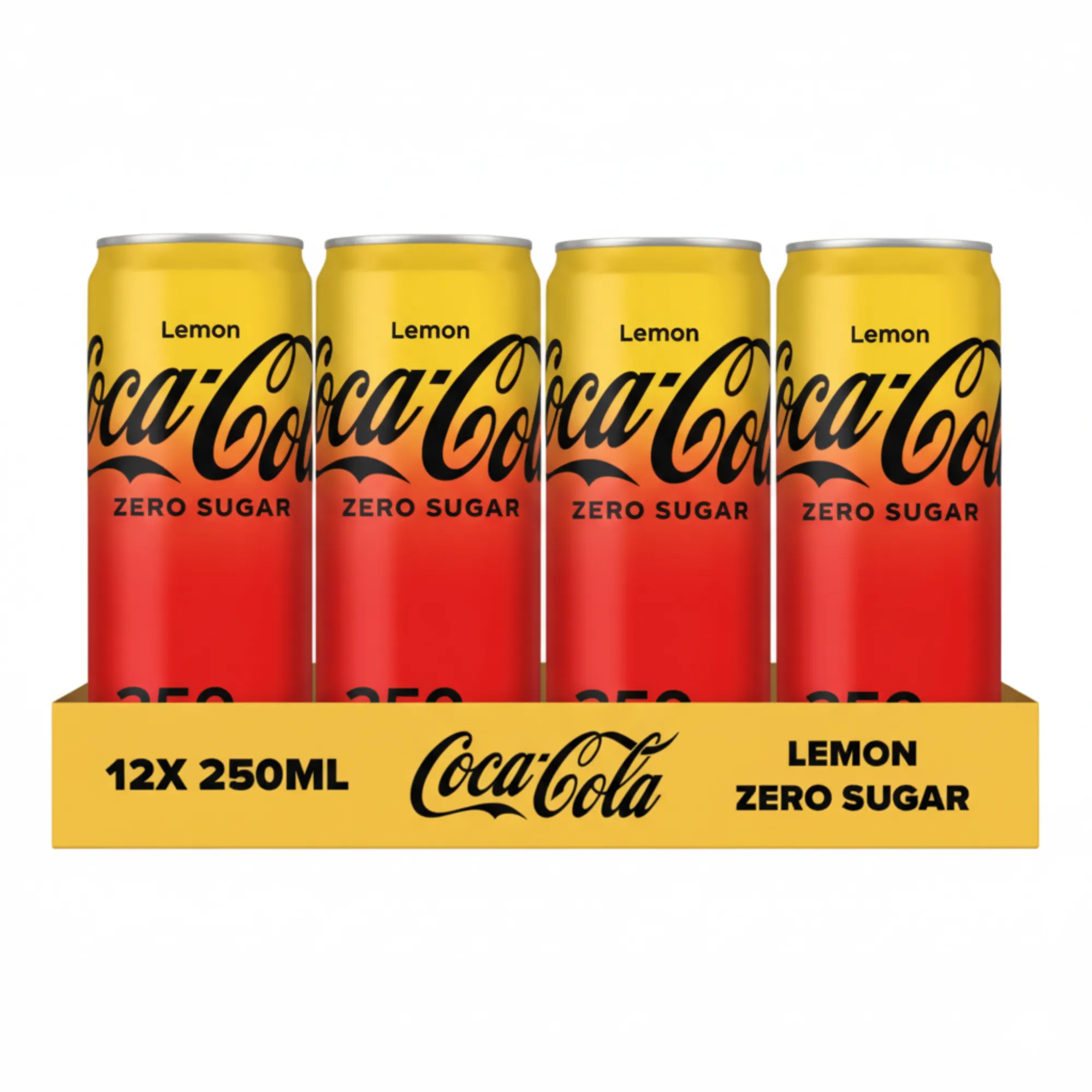 Coca-Cola Zero Lemon Blik (12x 250ml)