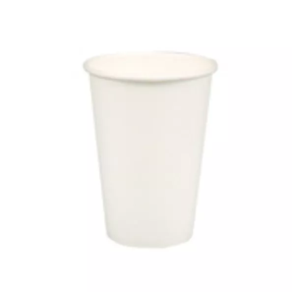 Gobelet chaud en carton blanc 70.3 mm. 180cc. a2500