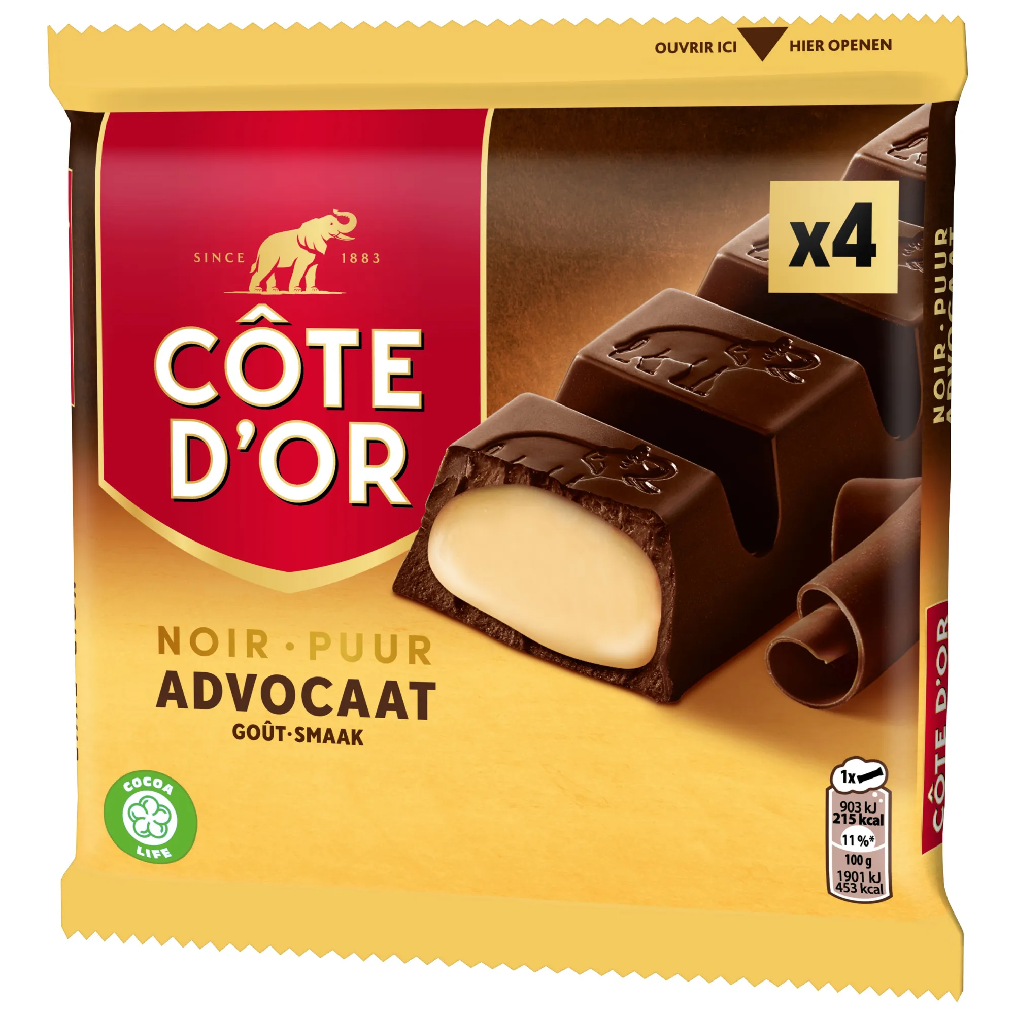 Cote d'Or Advocaatreep (24x 190gr) - Afbeelding 2