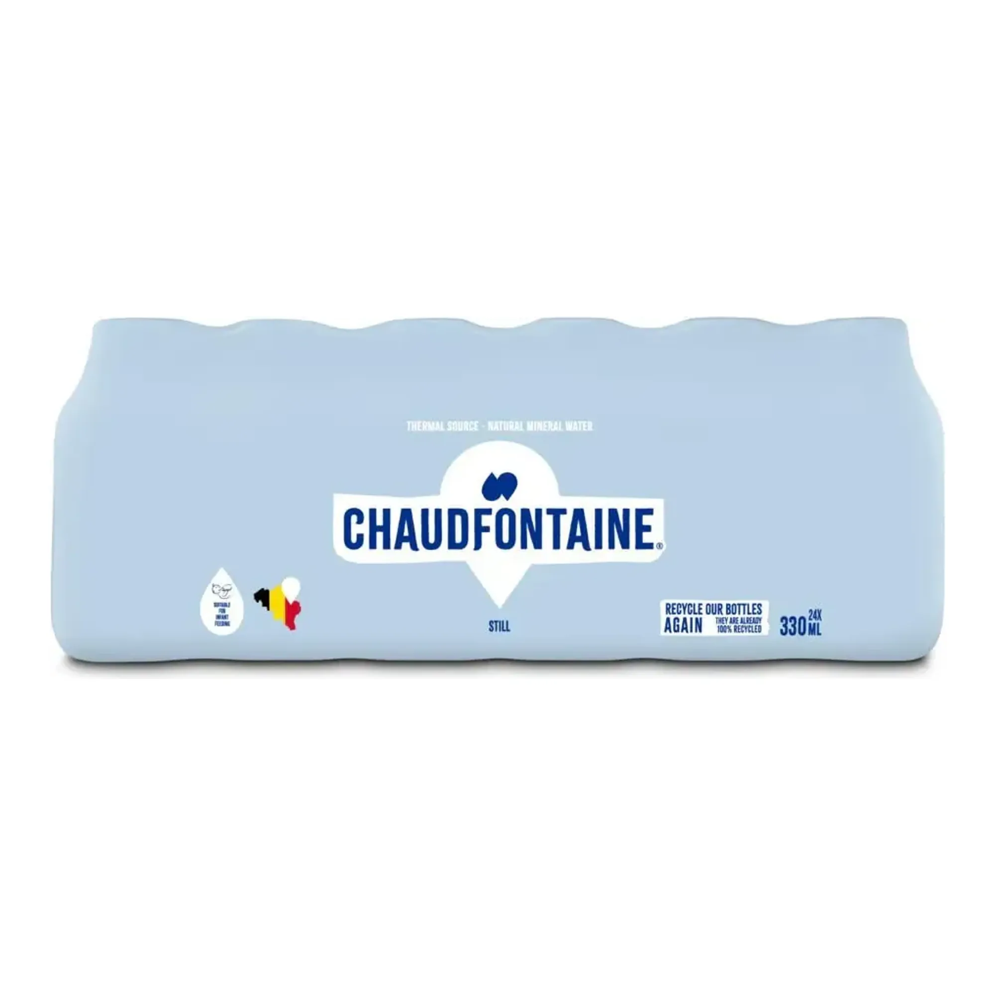 Chaudfontaine Still (Blauw) Pet (24x 33cl)