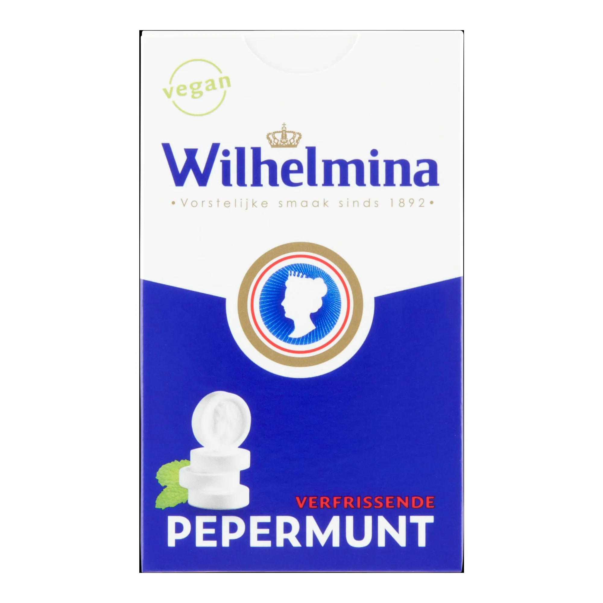 Wilhelmina Pepermunt Vegan Doosje (12x 100gr)