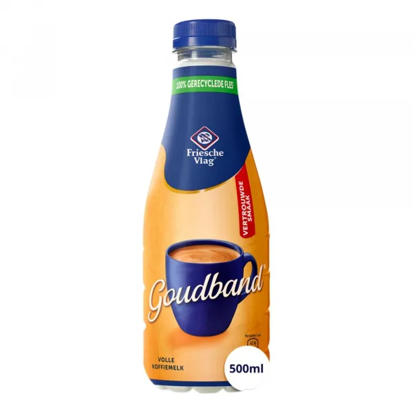 Friesche Vlag Goudband Pet Fles (12x 500ml)