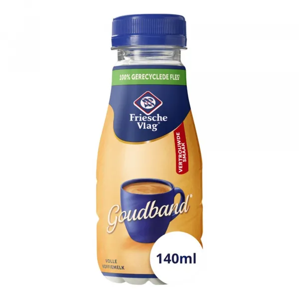 Friesche Vlag Goudband Pet Flesje (12x 140ml)