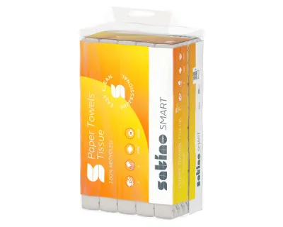 Satino smart handdoek v-vouw 2-lgs. 24x23cm (4000 stuks)