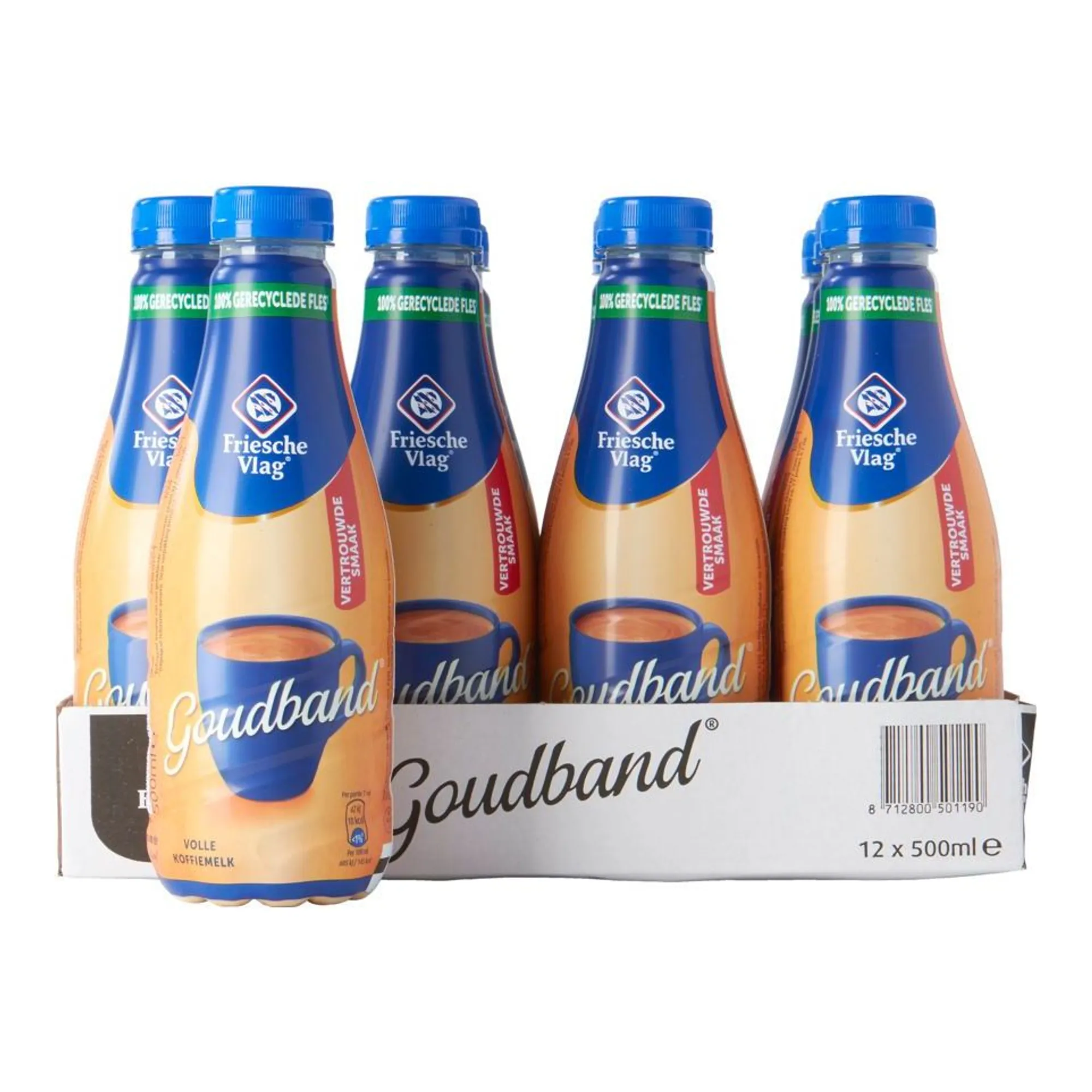 Friesche Vlag Goudband Pet Fles (12x 500ml)