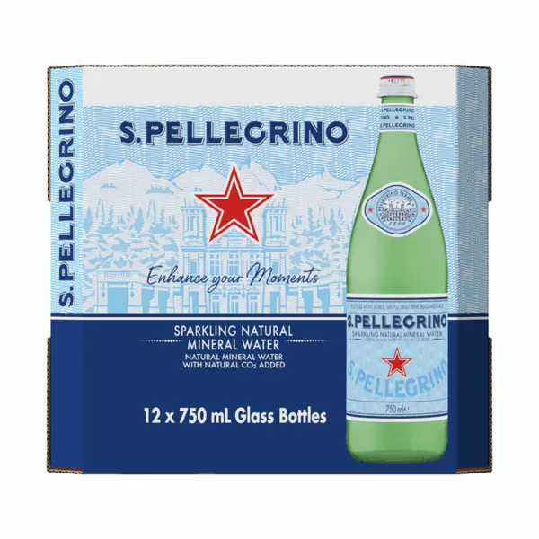 Sanpellegrino Acqua Minerale Koolzuurhoudend (12x 75cl)