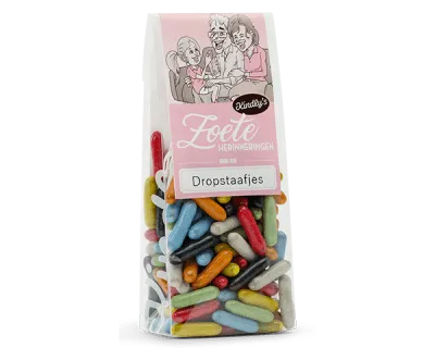 Kindly’s Dropstaafjes (7x 200gr)