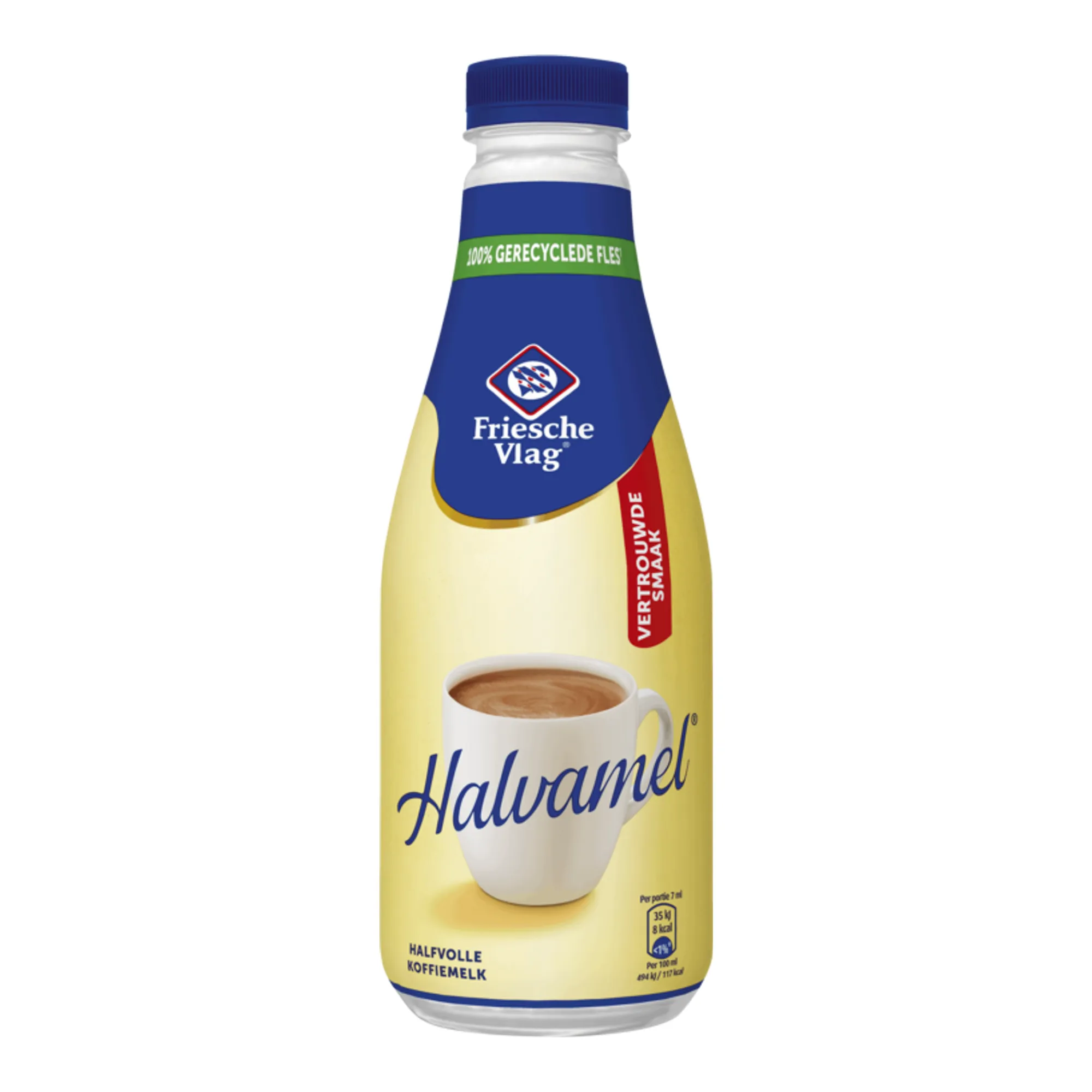 Friesche Vlag Halvamel Pet Fles (12x 500ml)