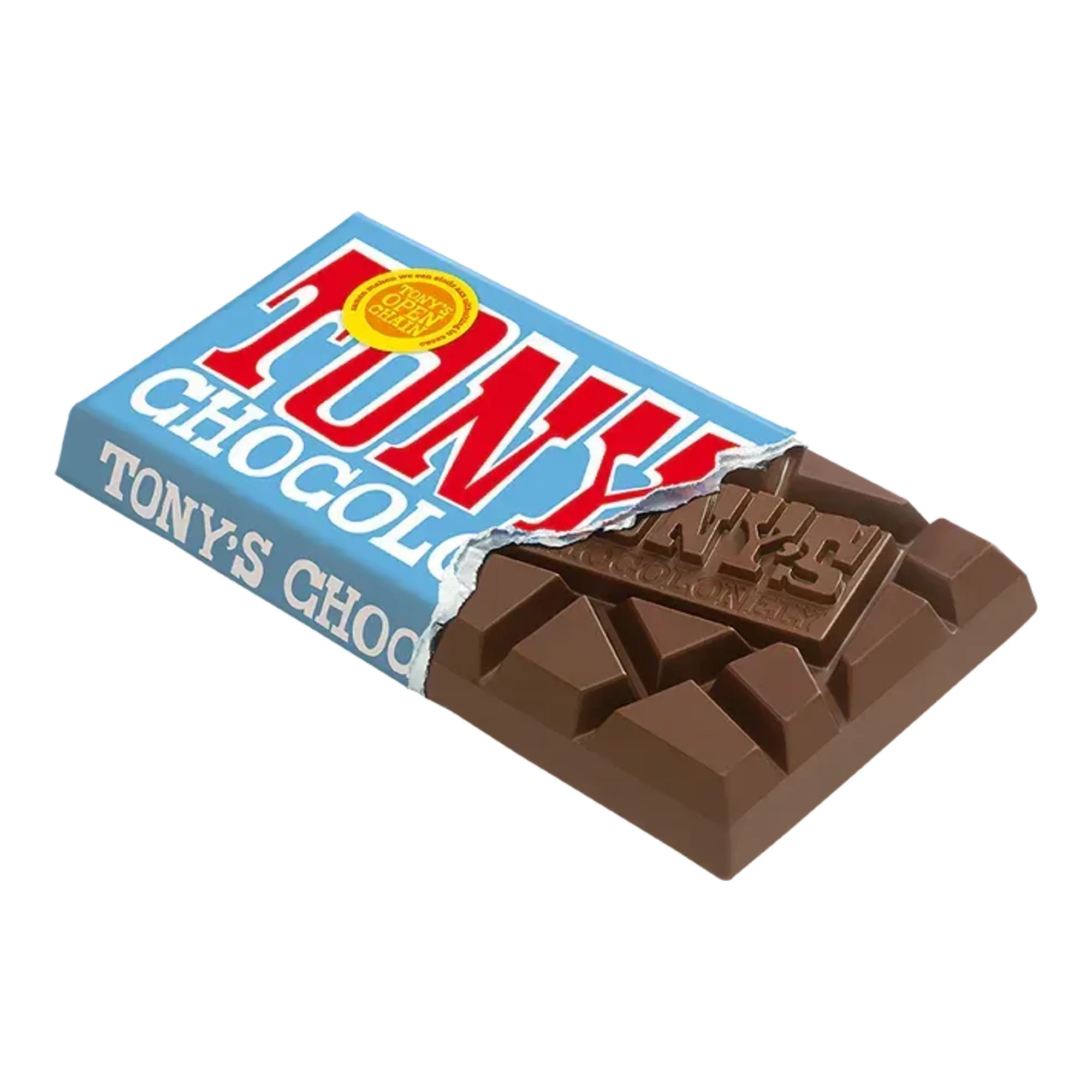 Tony's Chocolonely Reep Donkere Melk 42% (15x 180gr)