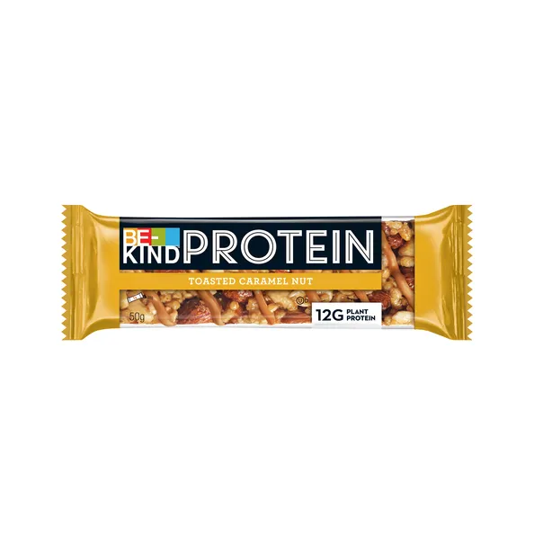 Be-Kind Protein beurre cacahuètes croustillant 50g - boîte de 12