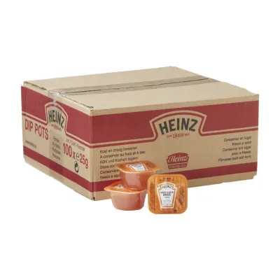 Heinz Sweet & Sour Sauce Dippots (100x 25gr)