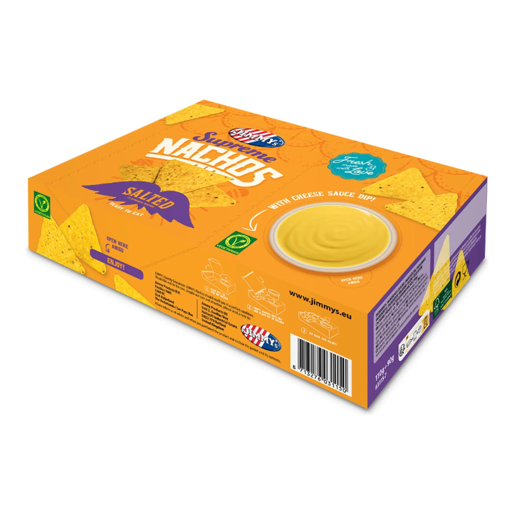 Jimmy's Nacho 2 Go Cheese (7x 200gr)