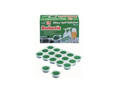 Dr. Becher Bierglasreiniger Tabs (75 stuks)