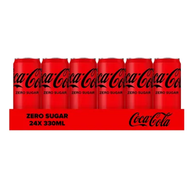 Coca-Cola Zero Blik (24x 33cl)