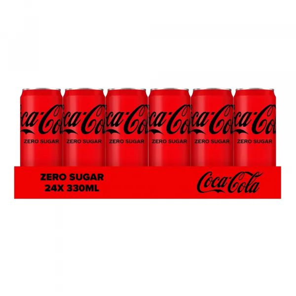 Coca-Cola Zero Blik (24x 33cl)
