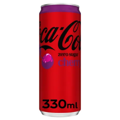 Coca-Cola Zero Cherry Blik (24x 33cl)